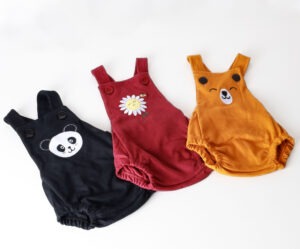 Soft Organic Cotton Romper Set